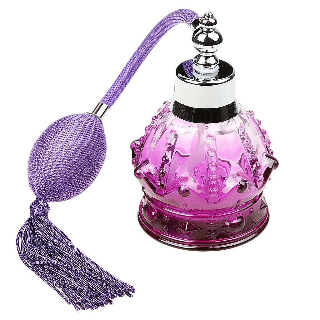 

Perfume Atomizer Atomiser Bottle 100ml with Long Pump Travel Refillable Spray Lady Wedding Gift Decor
