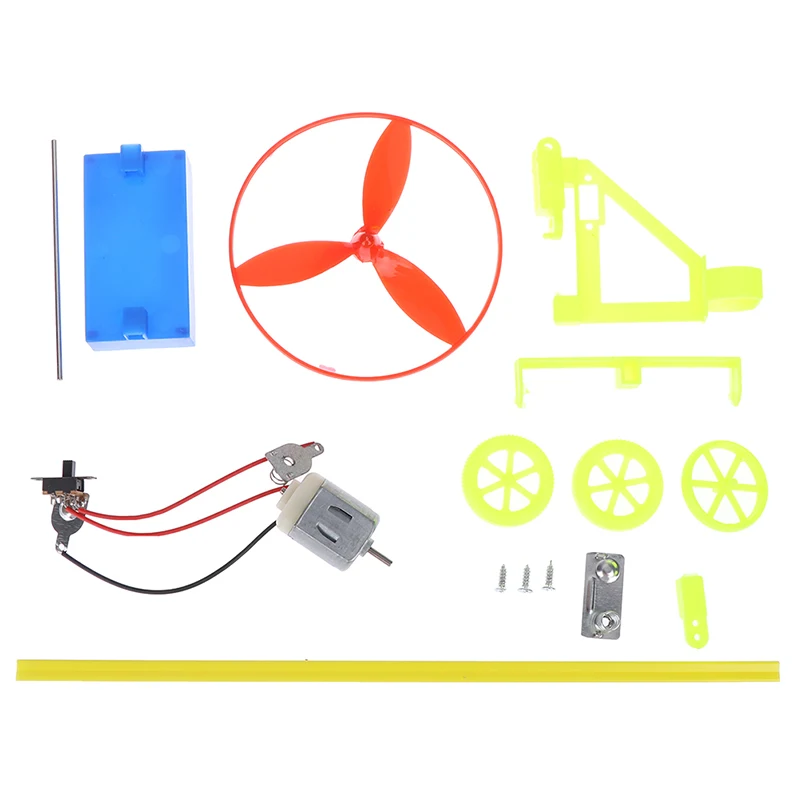 

Hot sale Fun physics experiment Air driving power racing car DIY educational kit kid gift