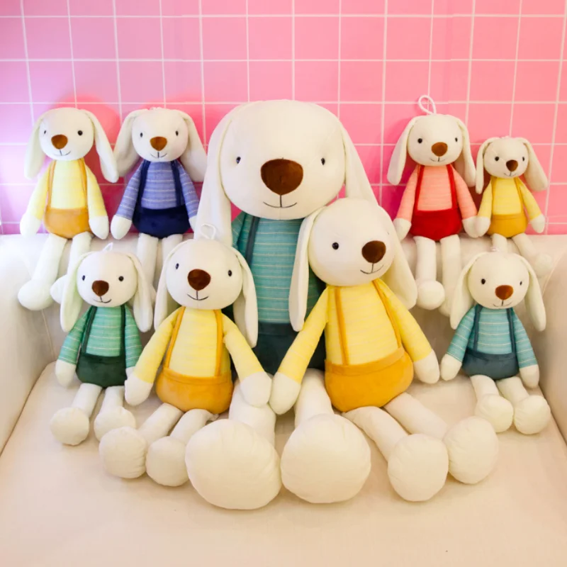 50cm Cute Bunny Plush Rabbit Toy Soft Cloth Stuffed Easter Gift Decor For Children Kids Newyear Baby Appease Toys | Игрушки и хобби