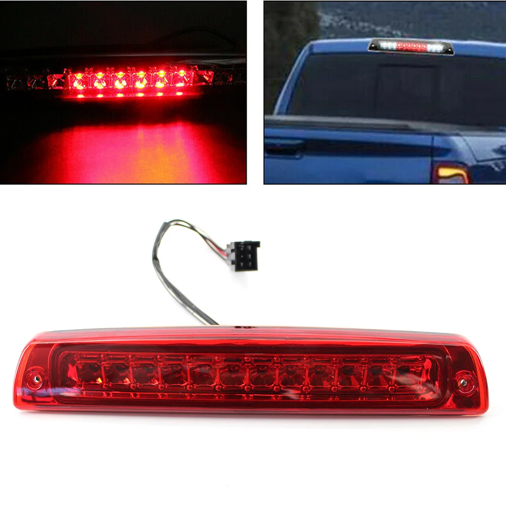 

Auto High Mount LED 3rd Additional Brake Light Lamp For Dodge Ram 1500 2500 3500 1994 1995 1996 1997 1999 2000 2001 2002