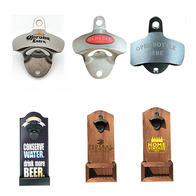 Винтажный чугунный настенный Открыватель для бутылок 1 шт. кухонные аксессуары