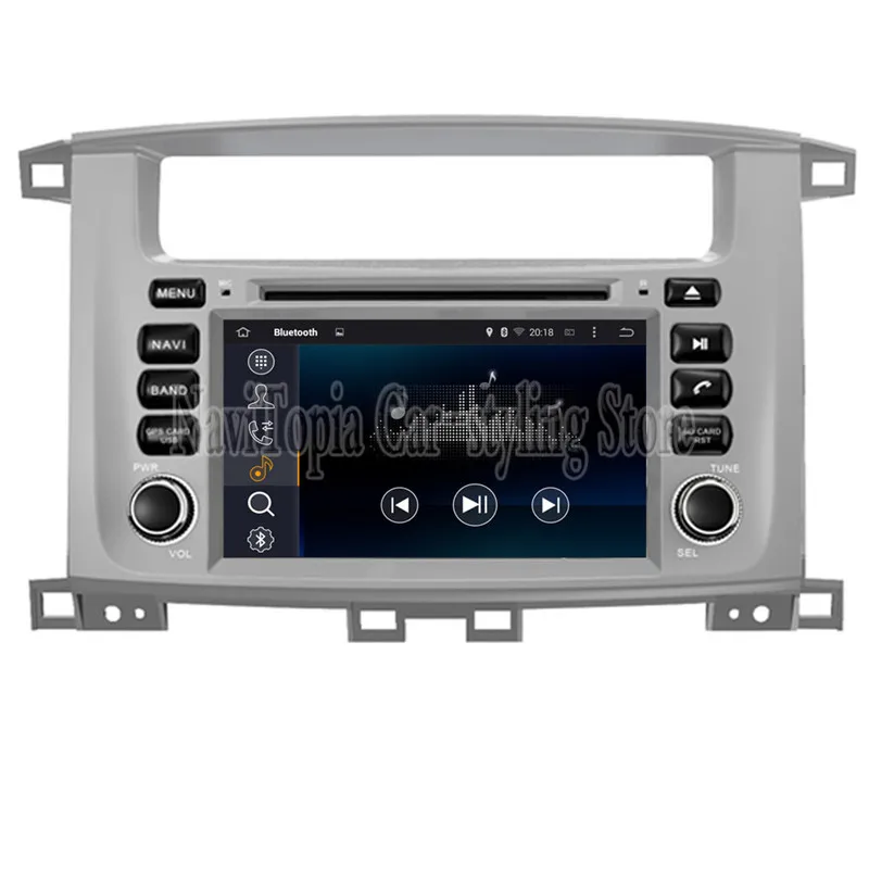 Восьмиядерный 4G ram 64G rom Android 9 0 автомобильный DVD мультимедийный плеер gps для Toyota LAND
