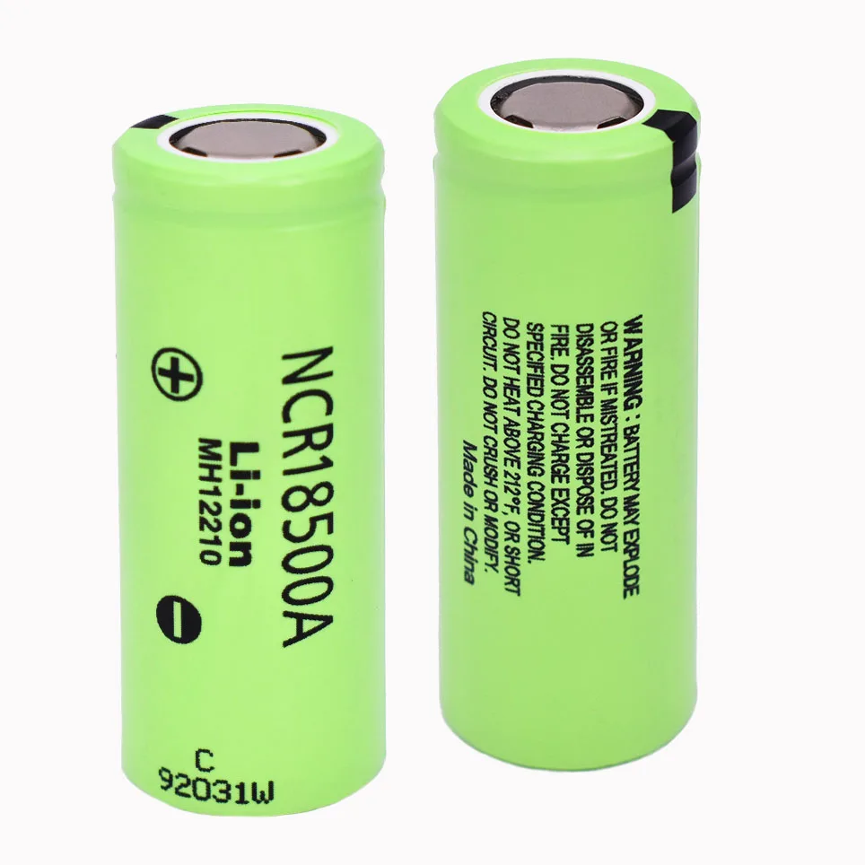 

2021 100% Original 3.7V 18500 2040mah Original For Panasonic NCR18500A 3.6V battery for Toy Torch Flashlight ect