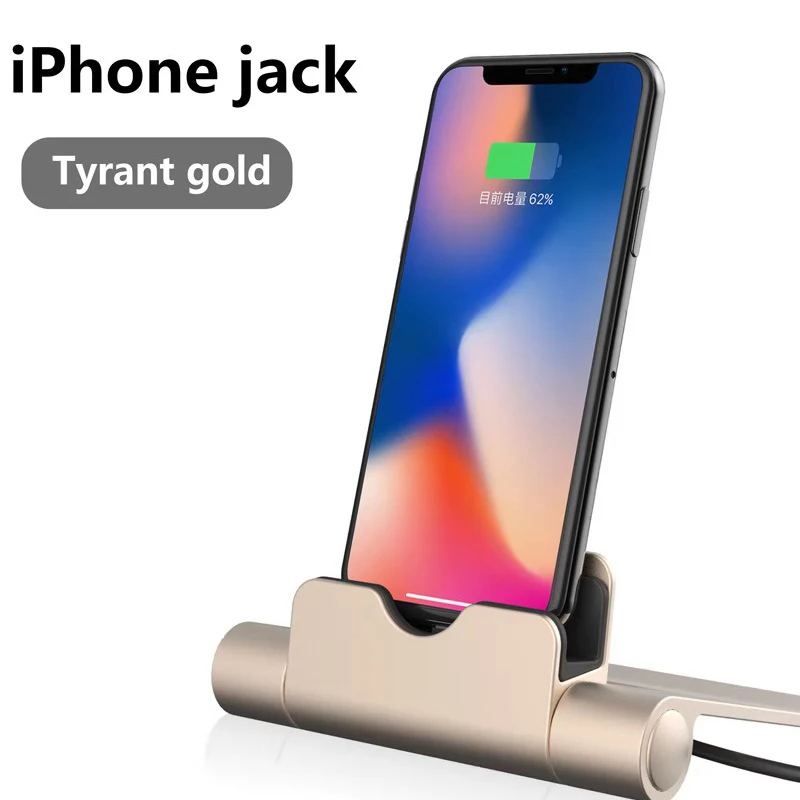 For Iphone Usb-кабель для синхронизации, подставка для зарядного устройства, зарядная док-станция для type-C для Iphone, подставка, держатель, зарядная док-станция - Цвет: For Iphone
