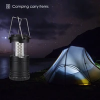 outdoor camping portable light 30 led tent lamp waterproof light emergency light portable lantern working lighting flashlight