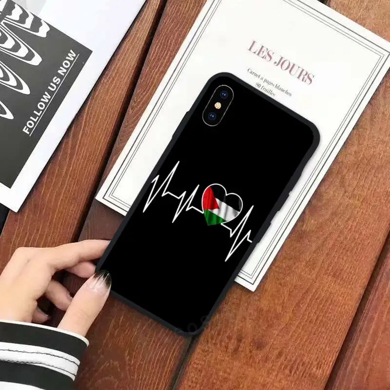 

Free palestine flag Symbol Phone Case for iPhone 11 12 mini pro XS MAX 8 7 6 6S Plus X 5S SE 2020 XR