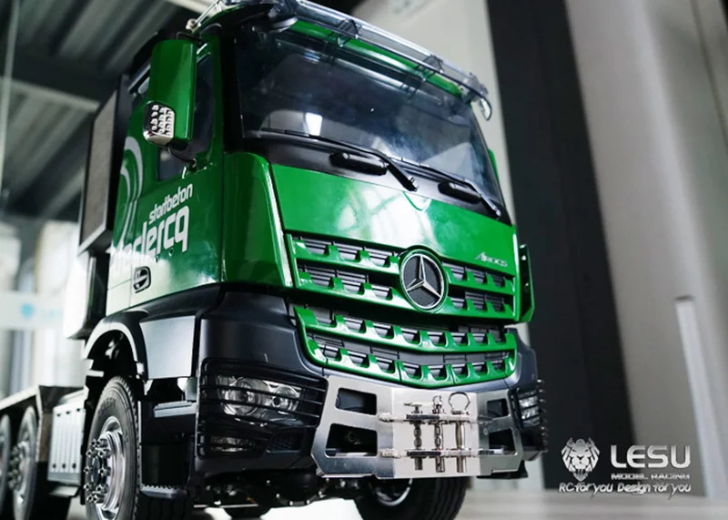 LESU металлический передний крюк A для 1/14 Tamiya Bz 3363 3348 самосвал RC Трактор модель