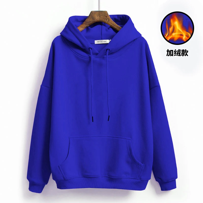 

Women Hooded Sweater Long Sleeve Casual Women's Clothing Warm Pullover