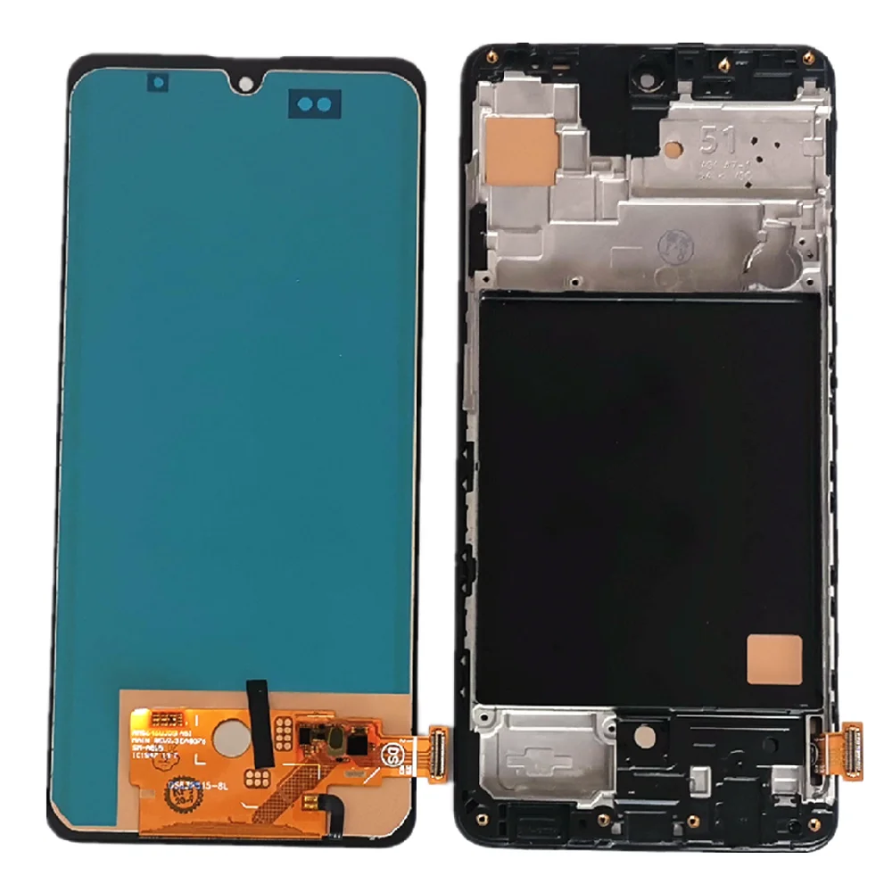 Сенсорный экран с дигитайзером и рамкой для Samsung Galaxy A51 A515 SM-A515F | Мобильные