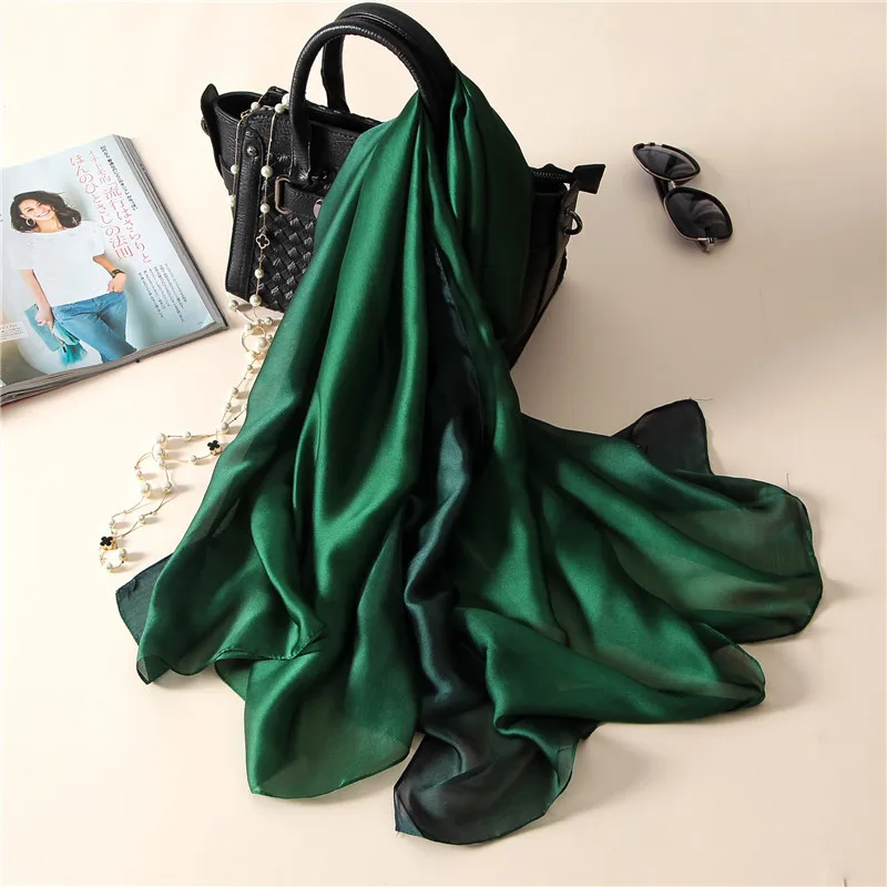 

Брендовый дизайнерский шелковый шарф, высококачественный фуляр, бандана, длинные шали, зимние шарфы из пашмины, женский роскошный хиджаб