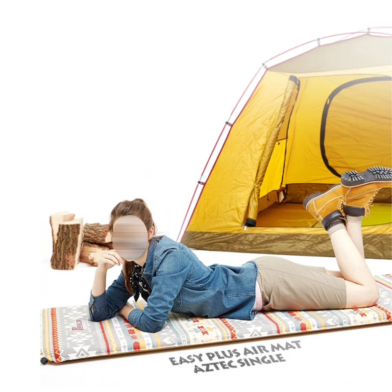 Автоматический надувной коврик с двойным stomata для кемпинга на открытом воздухе