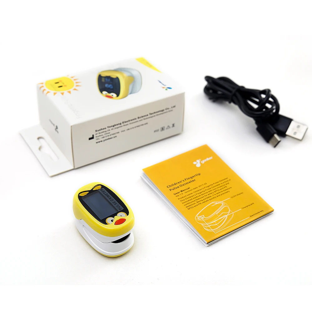 

Rechargeable Infant Finger Pulse Oximeter Pediatric SpO2 Blood Oxygen Saturation Meter Neonatal children kids OLED