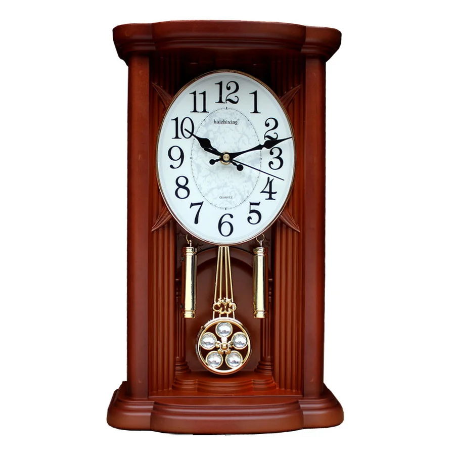 

Pendulum Antique Wall Clock Retro Music Desk Modern Design Wall Clock Living Room Farmhouse Dining Room Decor Reloj De Pared New