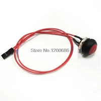 10cm 12mm 125v 3a small waterproof self reset momentarybutton pbs 33b ds 333 dupont pushbutton switch wire harness