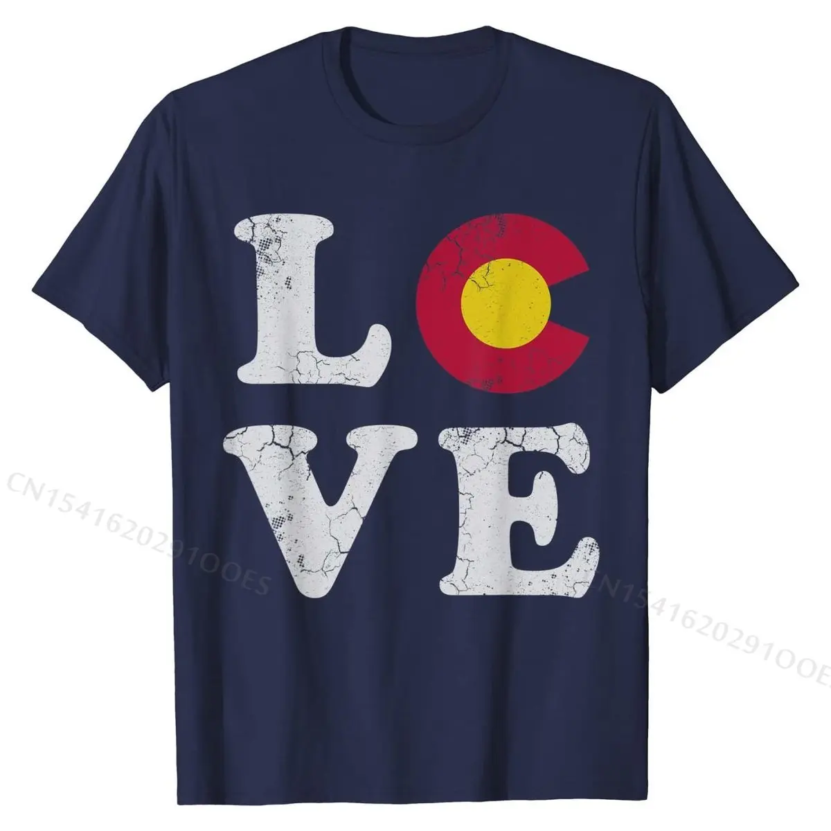 

Женская/Мужская/Детская Подарочная футболка флаг Колорадо Love, забавные Молодежные футболки, хлопковые топы, крутая футболка