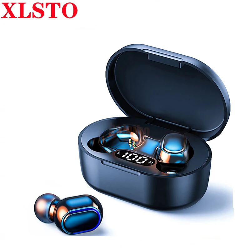 E7S наушники вкладыши TWS Bluetooth 5 0 с шумоподавлением в ухо гарнитура микрофоном