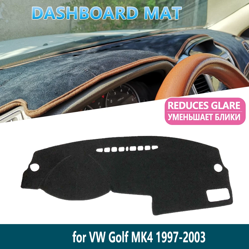 Для Volkswagen VW Golf MK4 1997 2000 2001 2002 2003 коврик для приборной панели подходит внутреннего