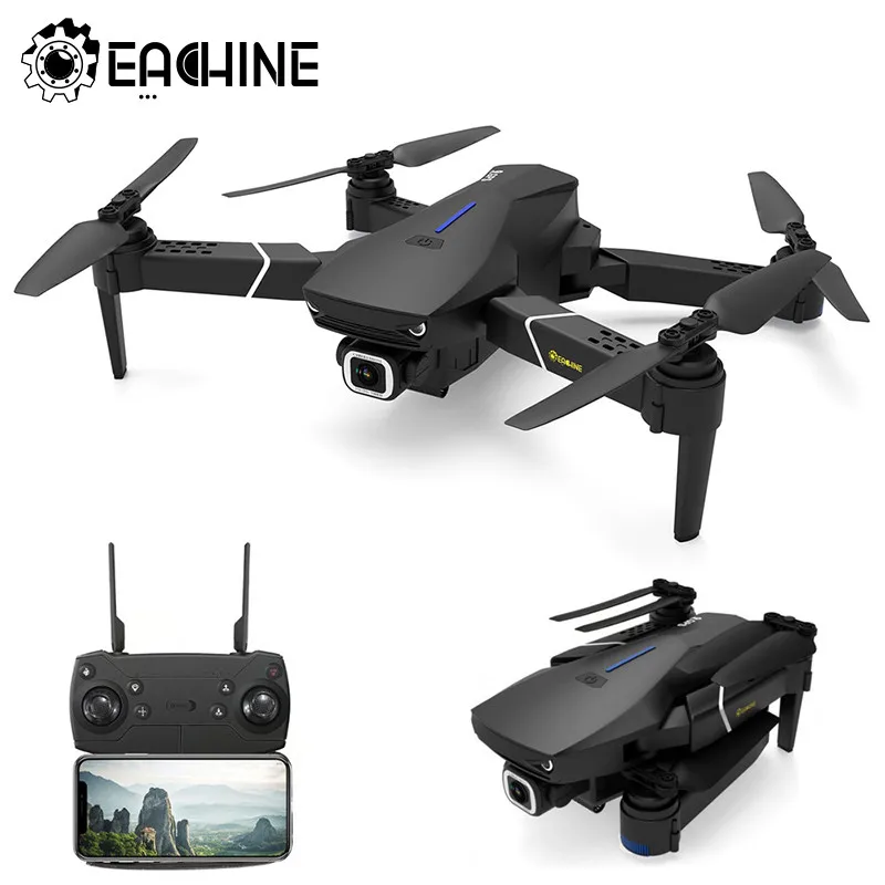 Квадрокоптер E520S с GPS WIFI FPV 4K/1080P HD камера широкий угол обзора 16 минут полета