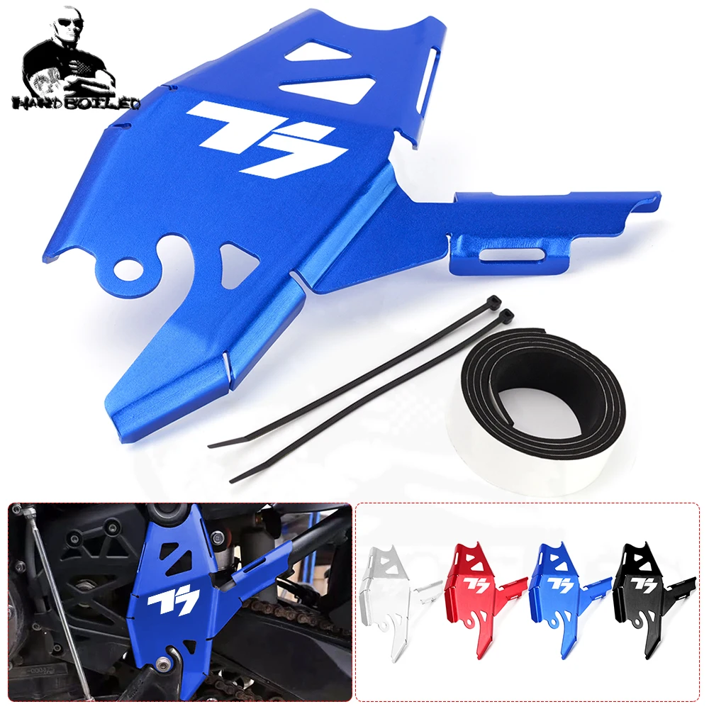 

For Yamaha T7 Rally 2019 2020 2021 2022 XTZ7oo Tenere XT7ooZ Bumper Left Side Panel Motorcycle Frame Guard Cover Protector