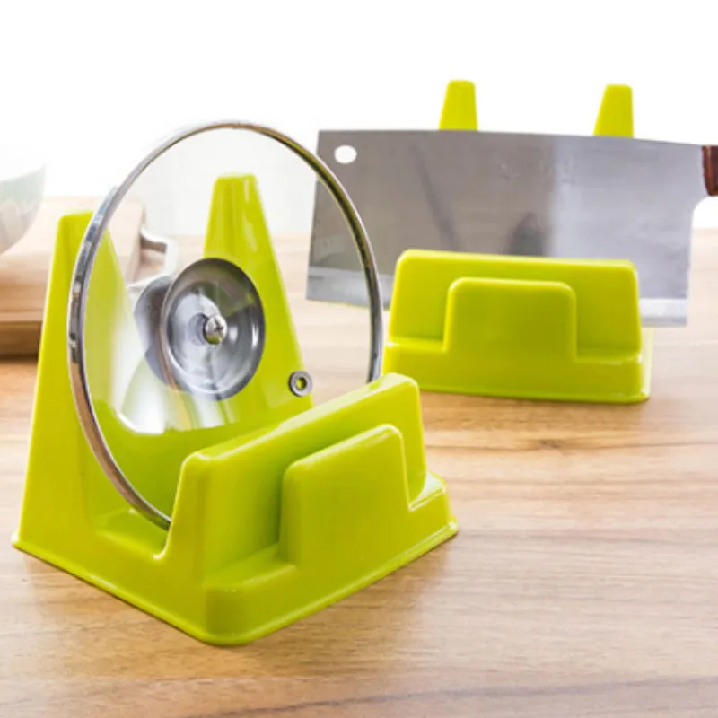 Кастрюля Крышка Для Сковороды держатель для раковины блок хранения разделочный