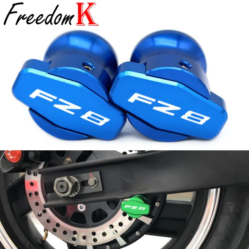

For Yamaha FZ8 FZ8N 2011 2012 2013 2014 2015 6MM Motorcycle CNC Aluminum Swingarm Spools Sliders Motorcycle Stand M6