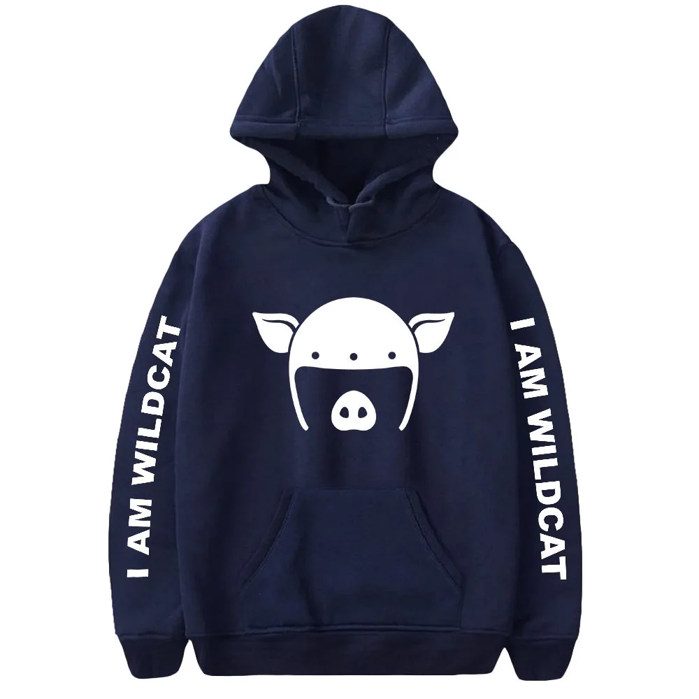 

2021 I AM WILDCAT Men Women Hoodies Sweatshirt Harajuku Printed Warm Pullovers Letter Pattern Fashion Autumn Winter Clothes