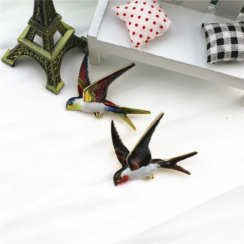 Новинка 2020 модная индивидуальная эмалированная брошь в европейском и