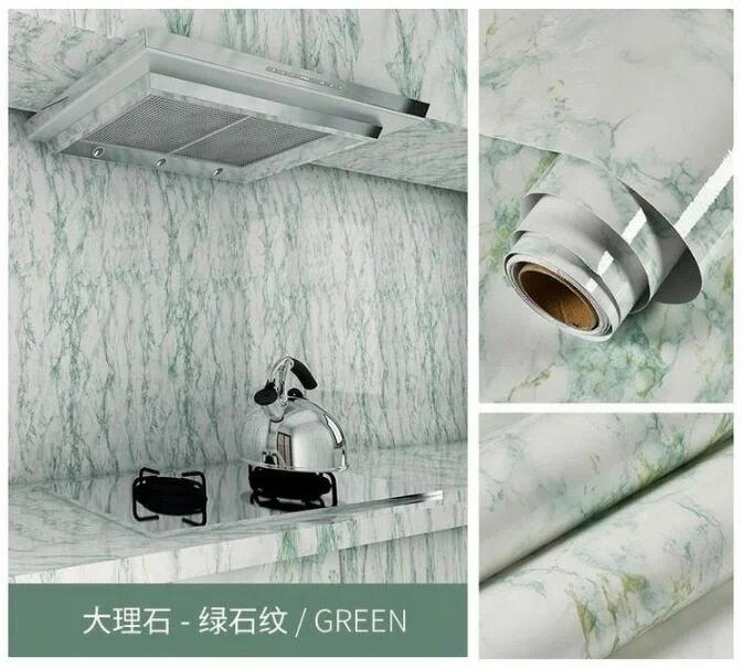 

PVC marble vinyl wallpaper 3D Livingroom Bedroom Background Self Adhesive Wall Paper Sticker For Decor 1Roll