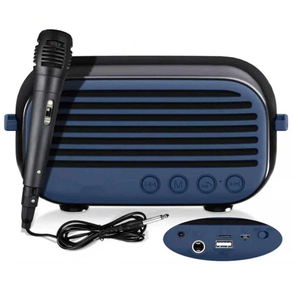 

bluetooth- , K-song live, USB, AUX, TF-, U- , MP3, FM