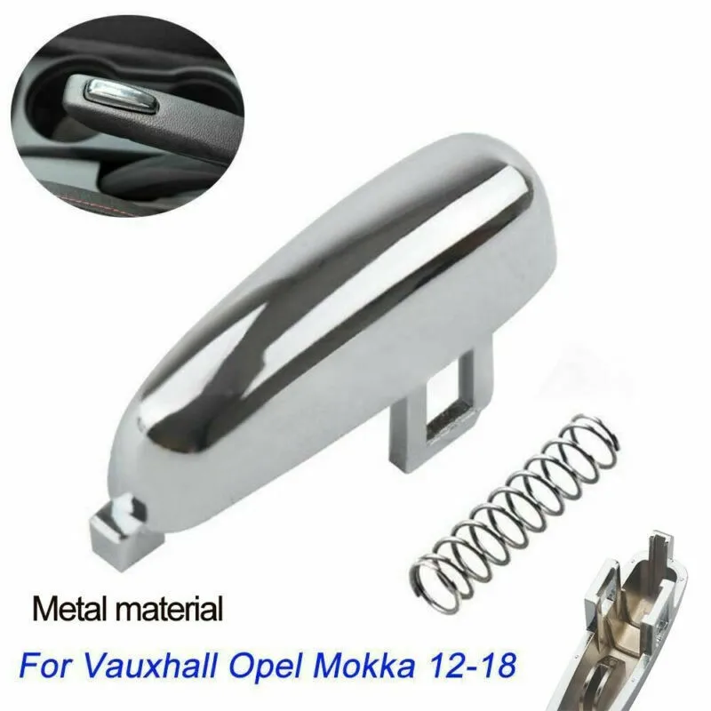 

Alloy Button cover Handbrake For Vauxhall Opel Mokka 2012-2018 4*2*1cm