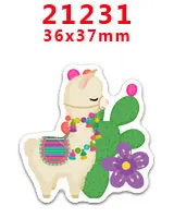 PR-21231 Наборы для творчества Герой мультфильма с плоской задней частью Плоские наклейки 30 штук. PR-21028-21799 - Цвет: PR-21231