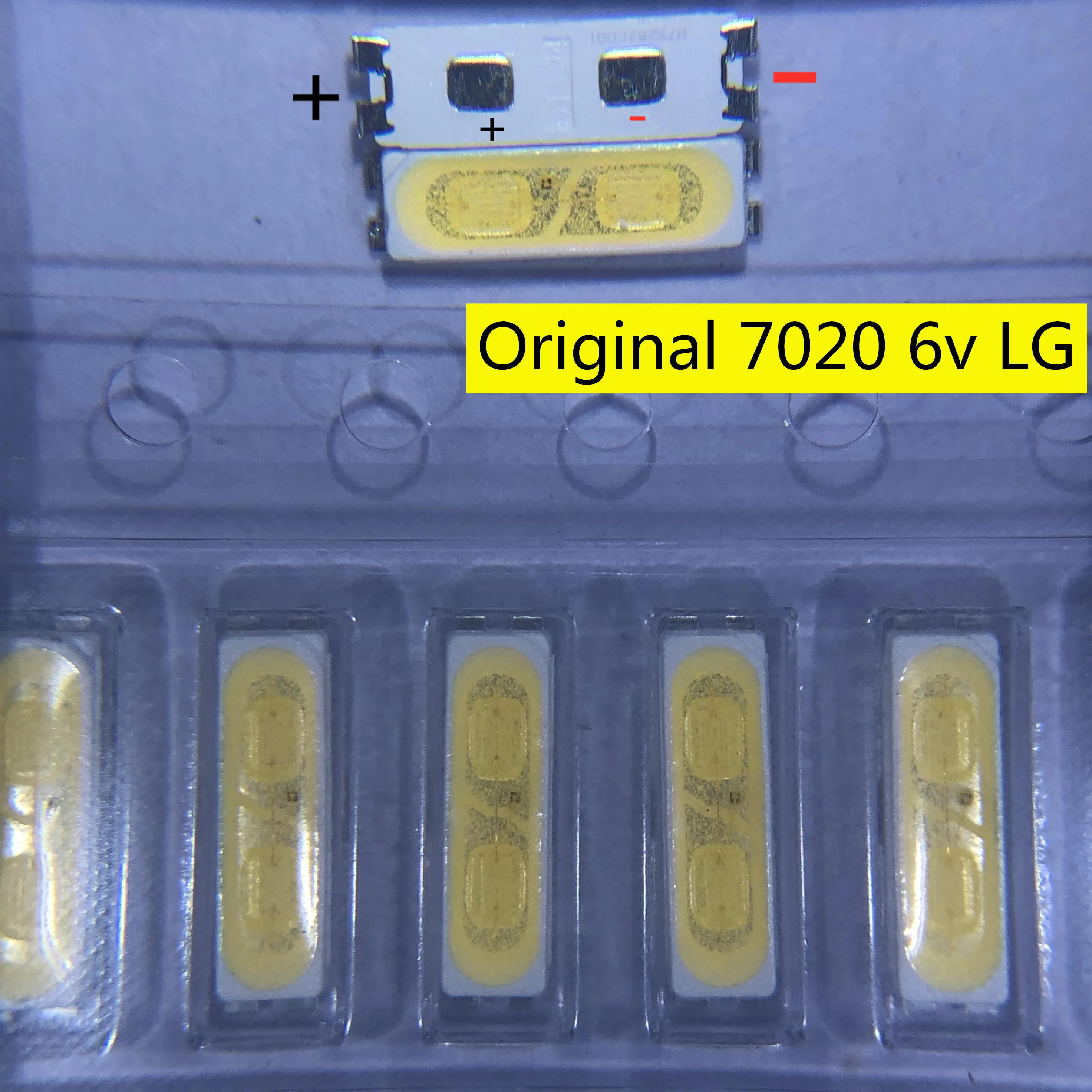 1000 шт. светодиодная подсветка для телевизора LG 1 Вт 6 в 7020|Диоды| |