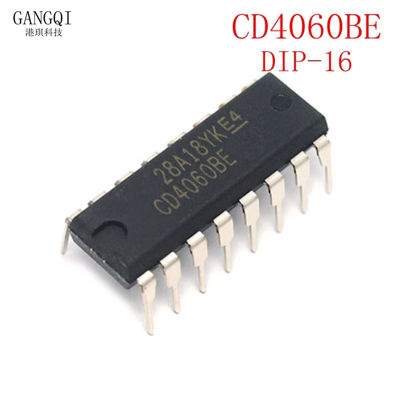 

Набор микросхем CD4060BE DIP-16 CD4060BN CD4060 4060BE 4060 DIP16, 10 шт.