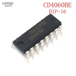 10PCS CD4060BE DIP-16 CD4060BN CD4060 4060BE 4060 DIP16 New IC Chipset