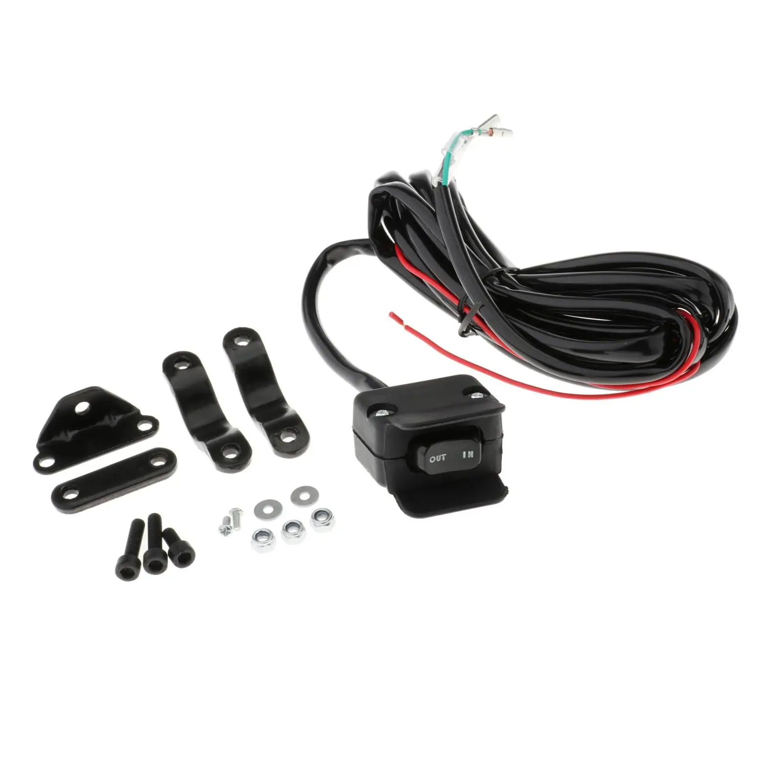 Мини-Лебедка 12 В кулисный выключатель с монтажным кронштейном для ATV UTV 2000-5000