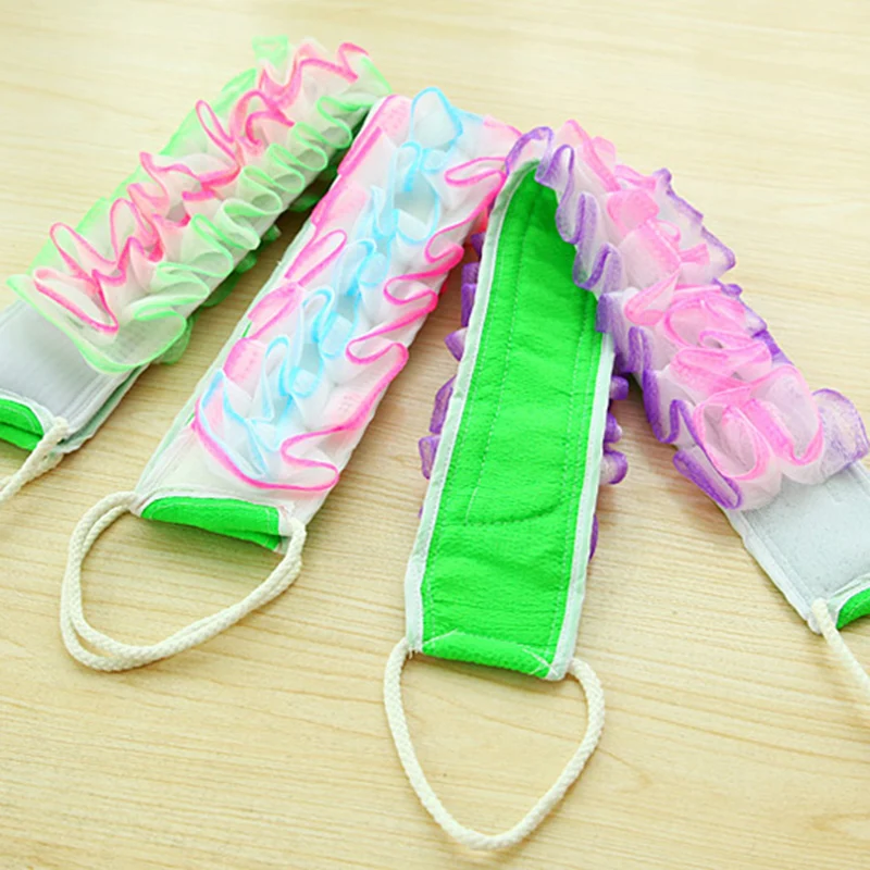 Длинное корейское отшелушивающее средство для очищения тела массажное