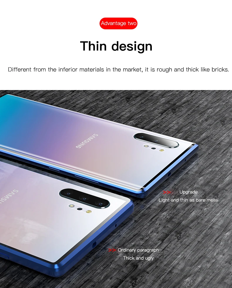 Магнитный металлический стеклянный чехол для телефона samsung Galaxy Note 10, 9, 8, S10, E, 5G, S9, S8 Plus, защитный чехол на магните