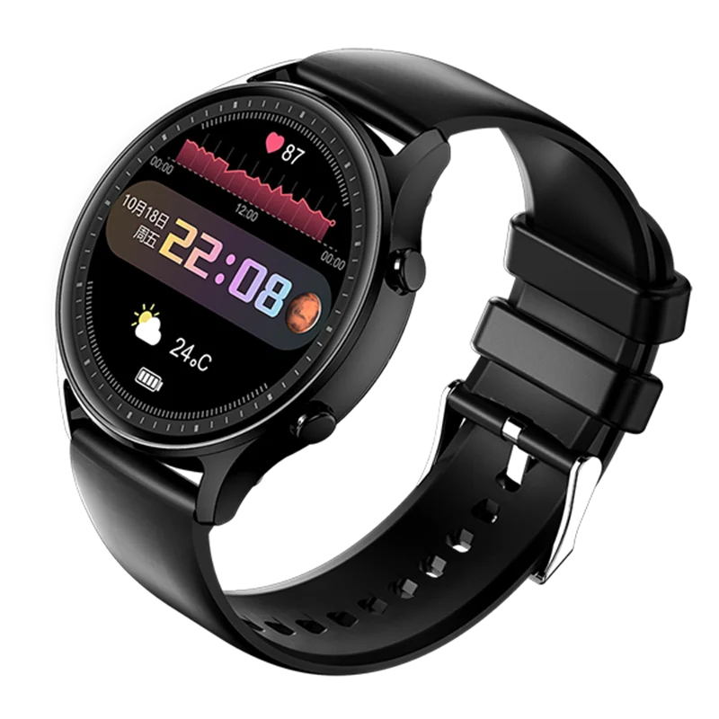 

RUILONGYIN New MK8 Smart Reminder Watch Exercise Heart Rate Blood Pressure Blood Oxygen Monitoring Weather Forecast Smart Watch