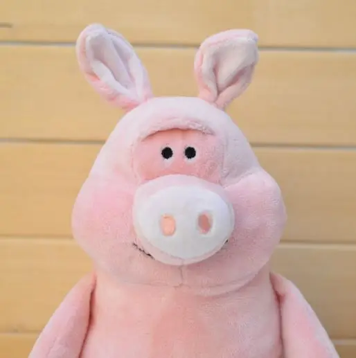 

25cm Pink Pig Plush Toy Stuffed Anime Doll Best Kids Birthday Gift