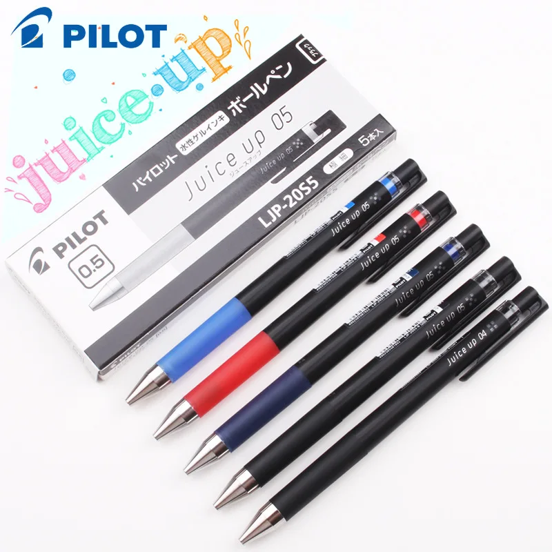 

PILOT LJP-20S4/S5 0,4 мм гелевые ручки с шириной для письма, черные, синие, черные, синие, красные чернила LP3RF