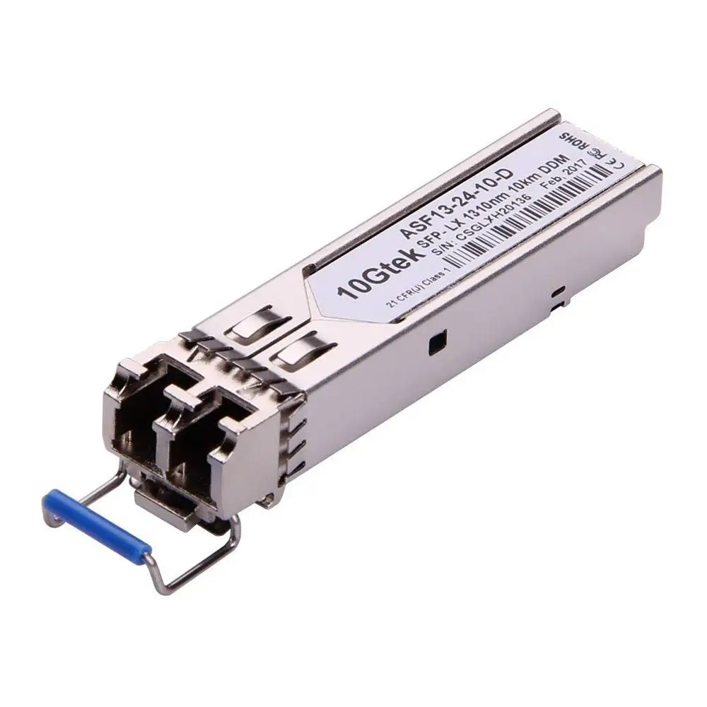 1 25 ГБ 10 км SFP для Mikrotik LC одномодовый приемопередатчик 1000BASE-LX мини-модуль GBIC S-31DLC20D