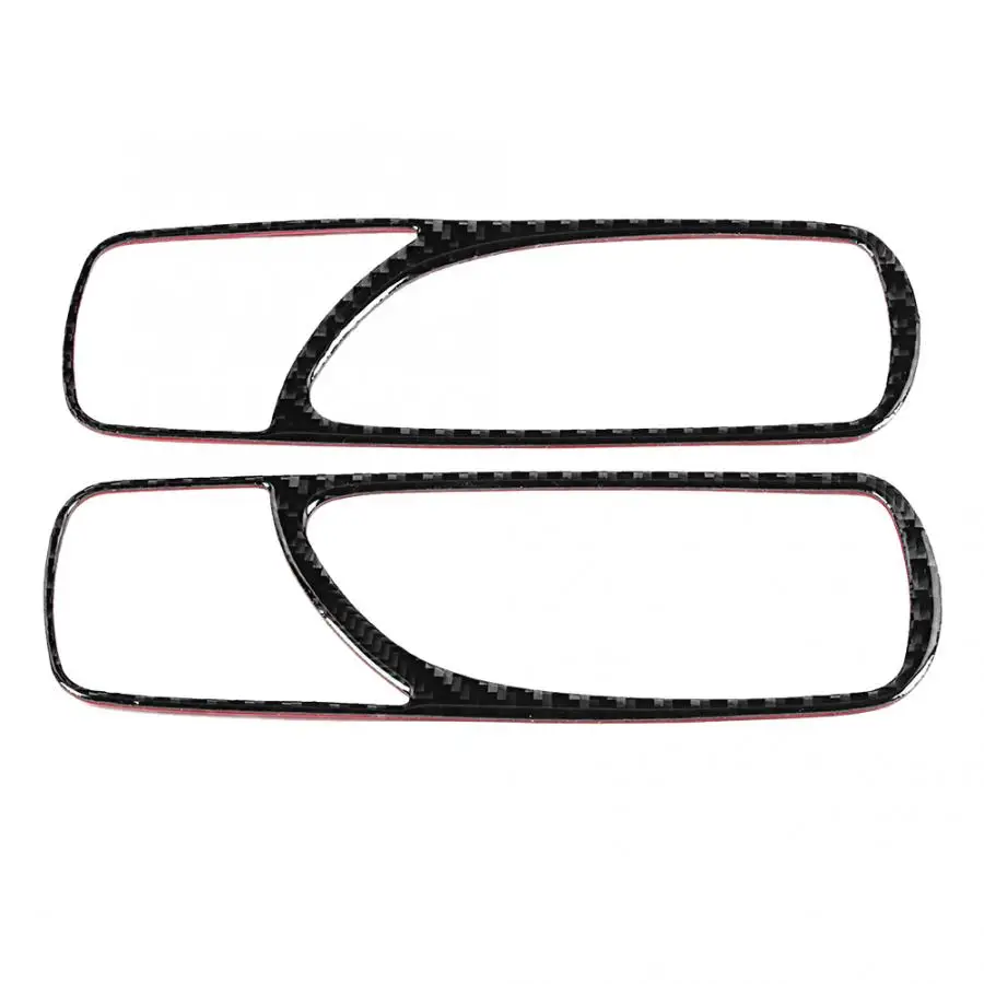 Car Rear Door Handle Cover Trim Sticker Fits for lexus IS250 300 350C2006 2007 2008 2009 2010 2011 2012 Carbon Fiber