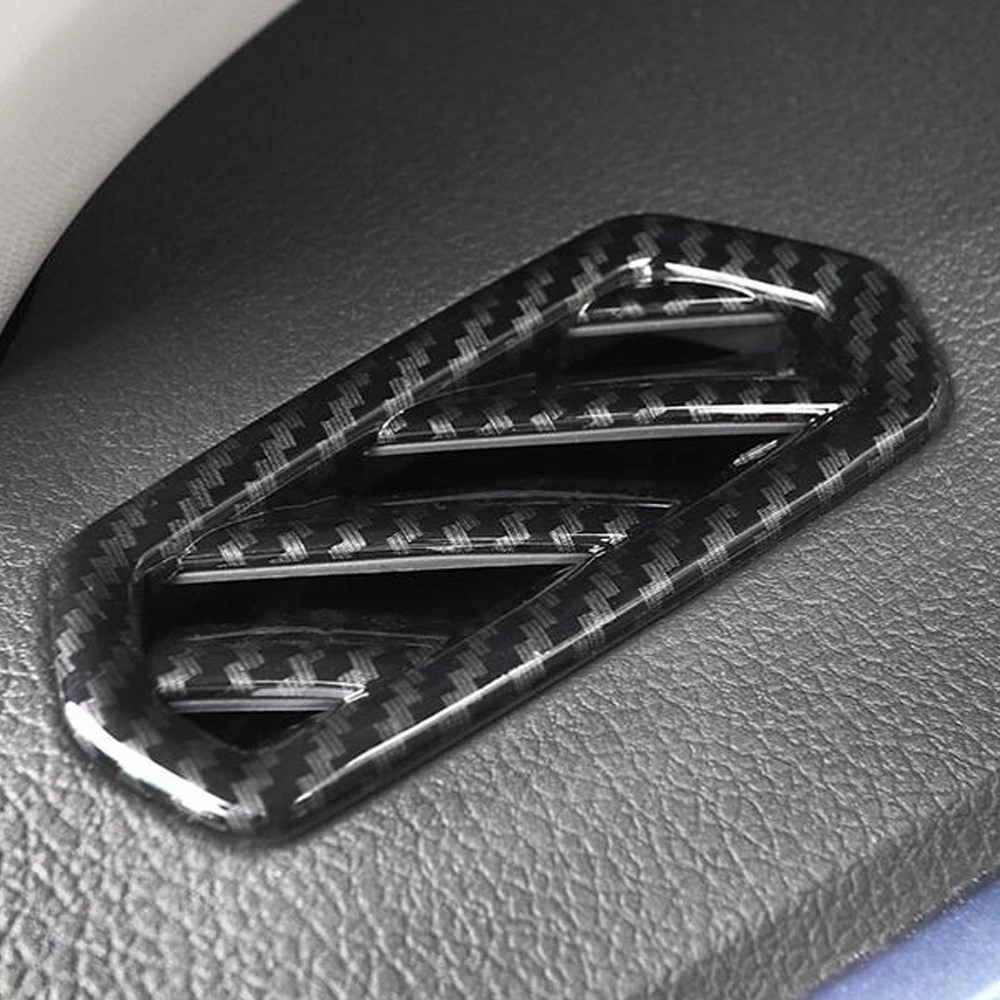 

Для Volkswagen VW T-cross Tcross 2019 2020 2021 автомобильный Стайлинг ABS A наклейки на решетку вентиляционного отверстия декоративная отделка Обложка