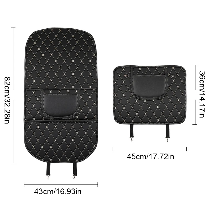 

Anti Kicking Cushion For Automobile Seat Back Scratch Resistance And Waterproof Anti Kicking Cushion Car Anti-Dirty Pad T