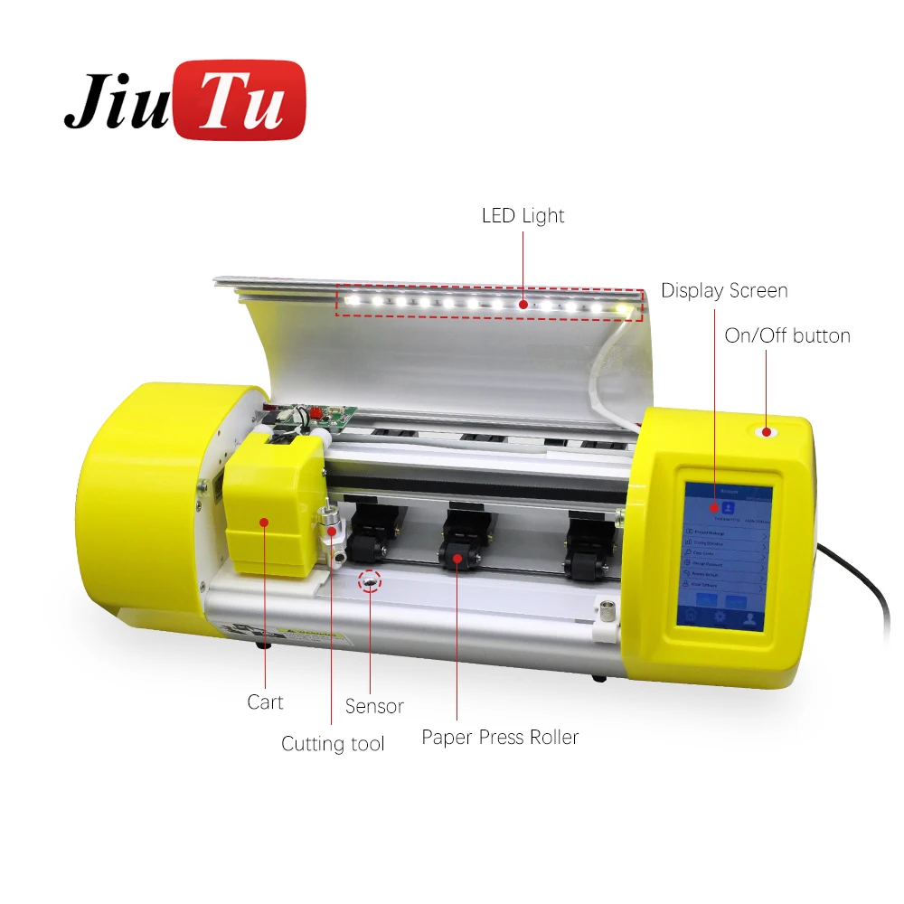 Мобильный телефон защитная пленка для экрана Резак плоттера машина тпу плёнка