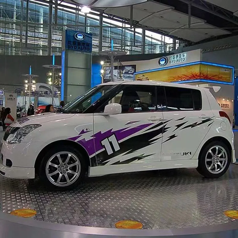 Стикер для гонок Suzuki Swift модифицированный стикер внешнего декора тела модный