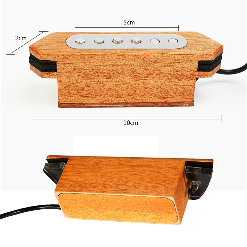 gitarre sound pickups bass magnetische gitarre pickup piezo vibration für akustischefolkelektrische band zubehör gitarre teile free global