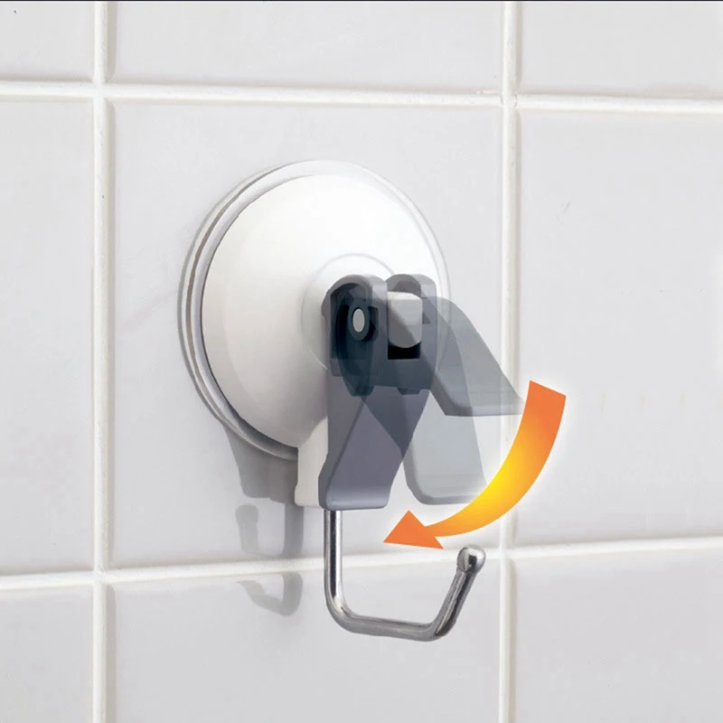 

High Quality Household Reusable Suction Cup Hook No Trace Suction Cup Hook Portable Simple Strong Vacuum Hook