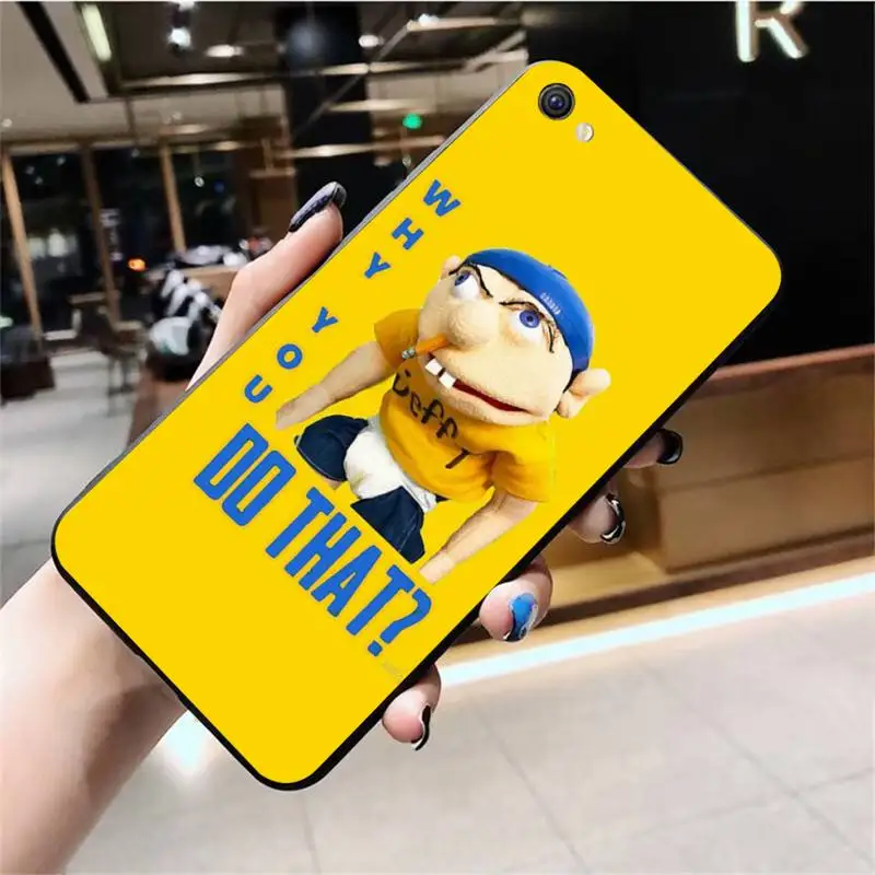 

HPCHCJHM jeffy the rapper Custom Soft Phone Case For Vivo Y91c Y17 Y51 Y67 Y55 Y93 Y81S Y19 V17 vivos5