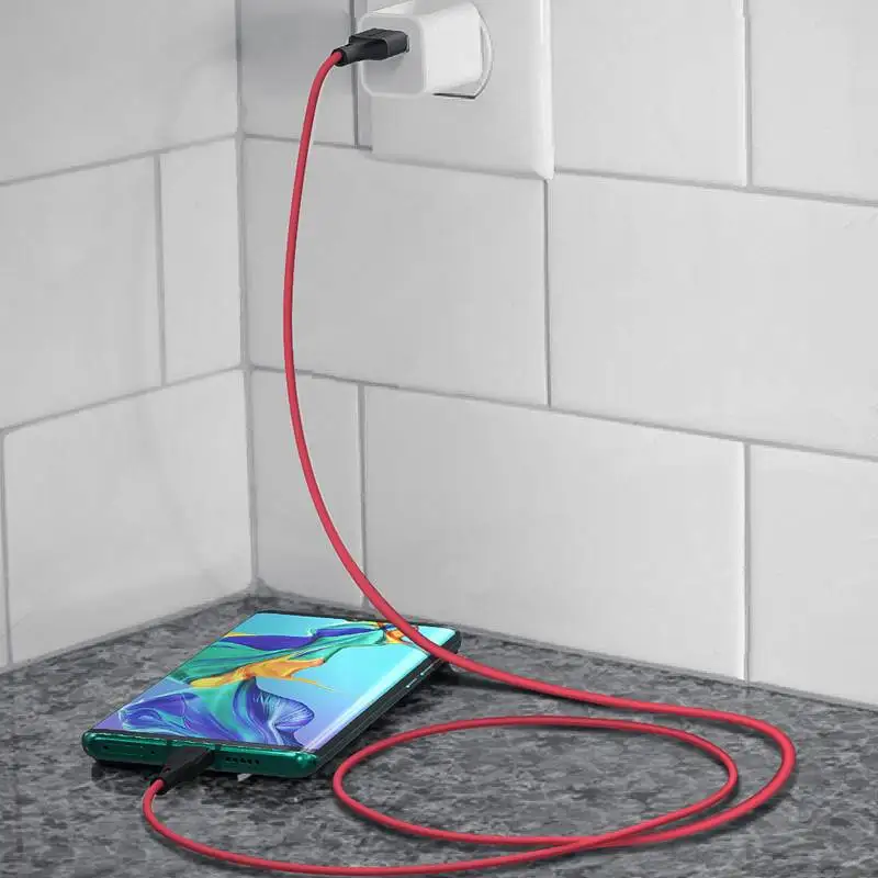 Blitzwolf BW-TC19 5A SuperCharge QC3.0 USB Type-C Charging Data Cable 0.9m/1.8m for universal Mobile Phone | Мобильные телефоны и